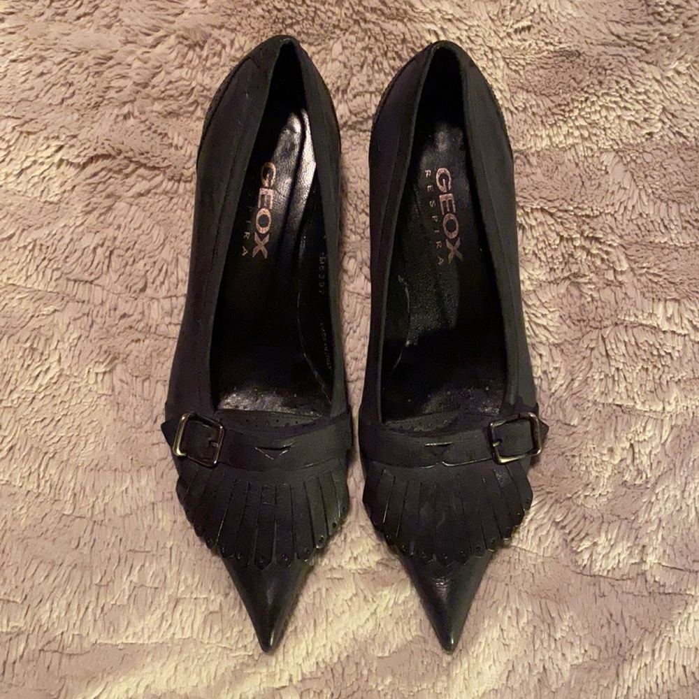 Geox shoes with kitten heal